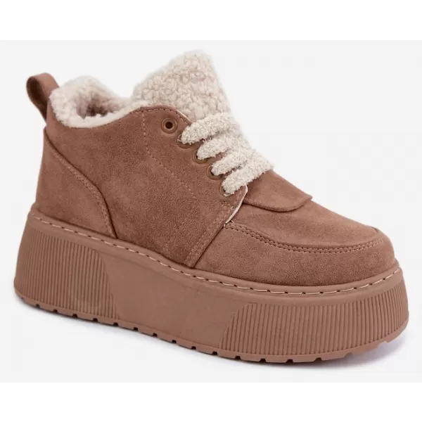  Dámské sněhule BOTO 25816 DARK BEIGE 
