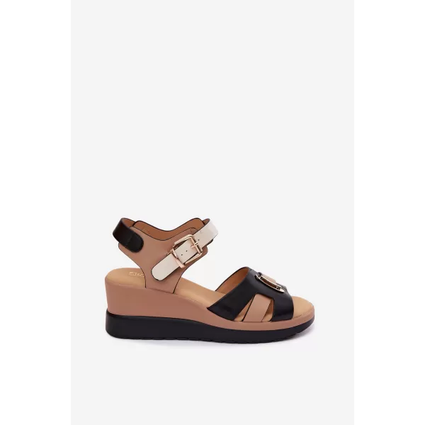  Dámské sandály ARTIKER 58C0316 BLACK/BEIGE 