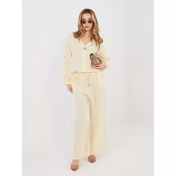 Dámské kalhoty ITALY MODA IT-SP-2873.02 BRIGHT YELLOW 