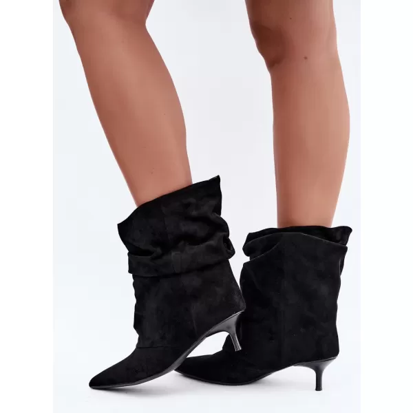  Dámské kotníkové boty BOTO 7100 BLACK 