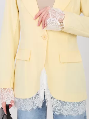 Dámská bunda FACTORY PRICE IT-MA-60155.36 BRIGHT YELLOW
