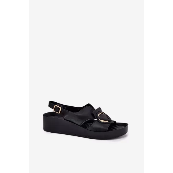  Dámské sandály S.BARSKI KV51-031 BLACK 