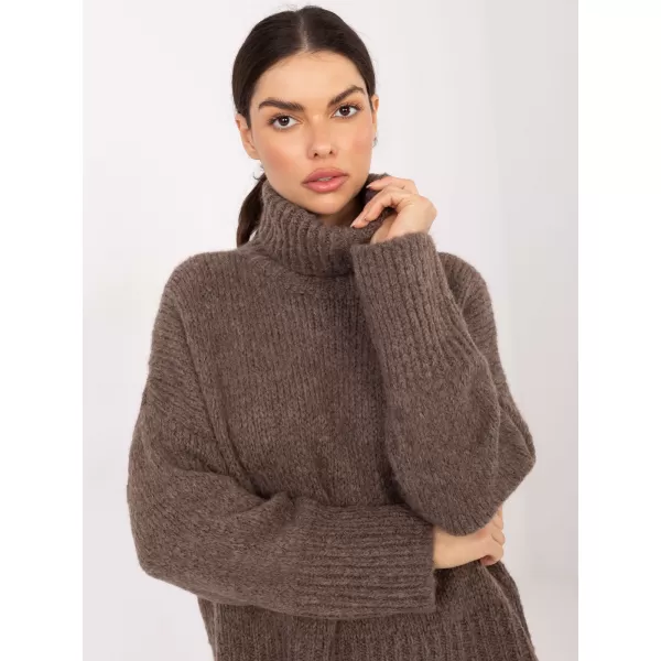  Dámský svetr FACTORY PRICE CH-SW-72989.68 DARK BEIGE 