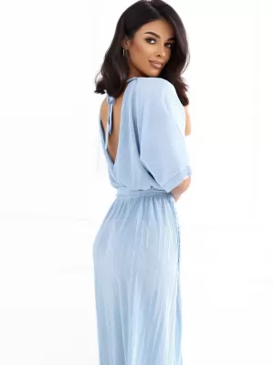 Dámské šaty LAKERTA LK-SK-509699.85 LIGHT BLUE