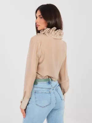 Dámská košile FACTORY PRICE IT-KS-22310.16P BEIGE