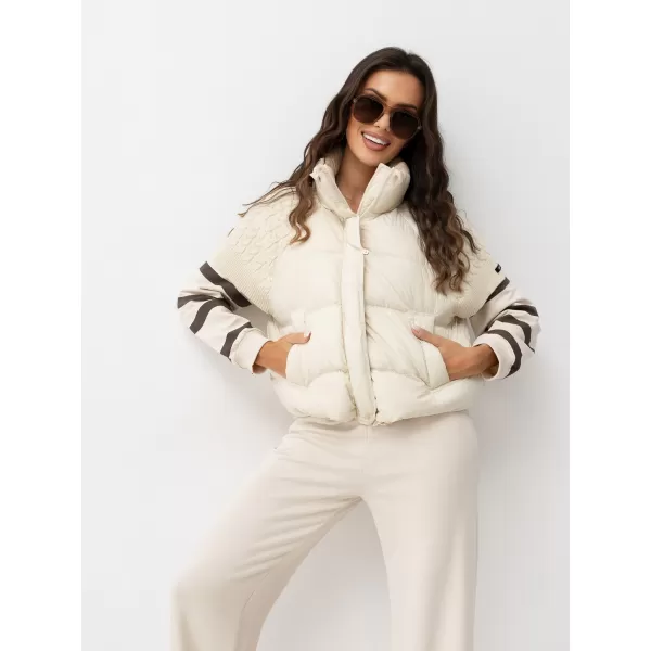  Dámská vesta FACTORY PRICE MBM-KZ-0805.99P LIGHT BEIGE 