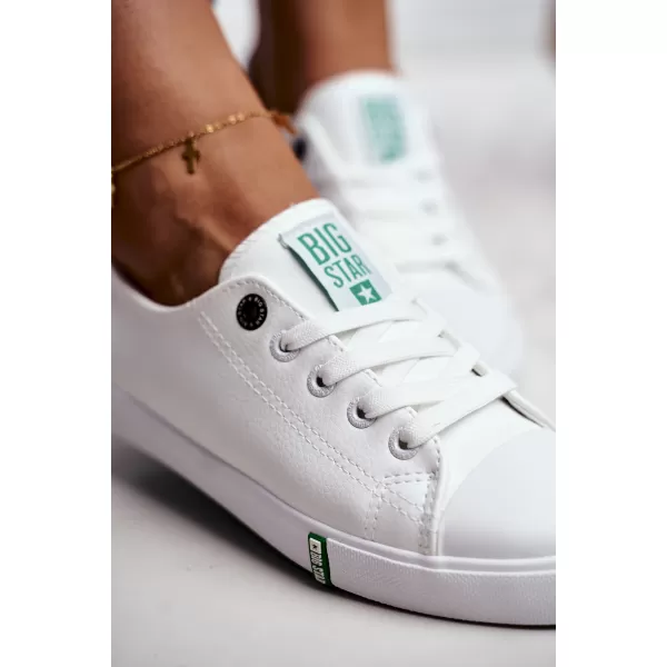  Dámské tenisky BIG STAR SHOES GG274006 WHITE/GREEN 
