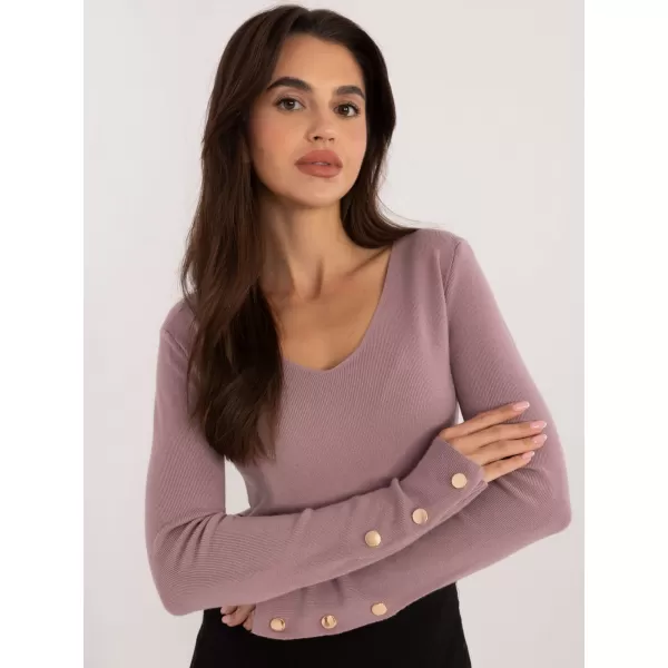  Dámský svetr WOOL FASHION ITALIA AT-SW-2334.49 VIOLET 