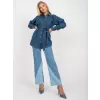Dámské šaty RUE PARIS RO-SK-ELB-2312.58 DARK BLUE