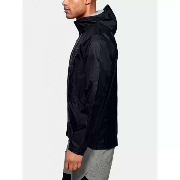  Pánská bunda UNDER ARMOUR CLOUDBURST STORM SHELL 1350950-001 ČERNÁ 