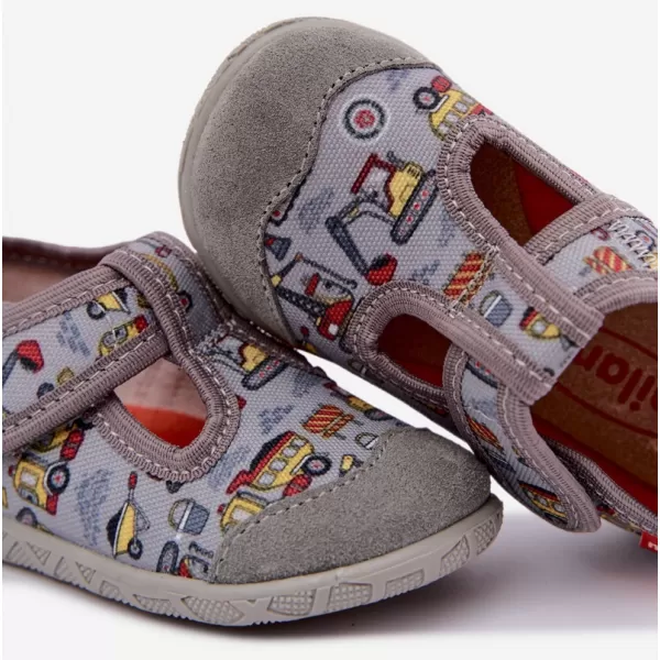  Dětské pantofle MILAMI 112/BR-81 GREY 