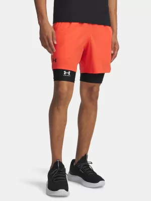 Pánské kraťasy UNDER ARMOUR VANISH WOVEN 6IN SHORTS 1373718-690 ČERVENÁ