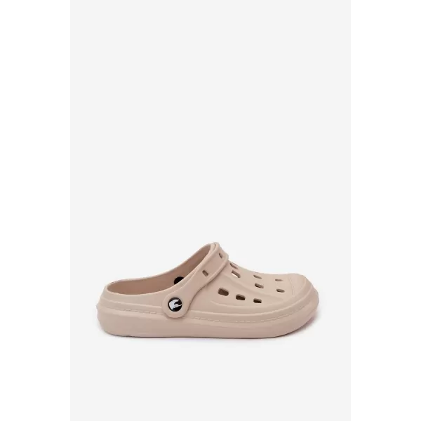 Pánské pantofle BOTO TXB-04X BEIGE/WHT 