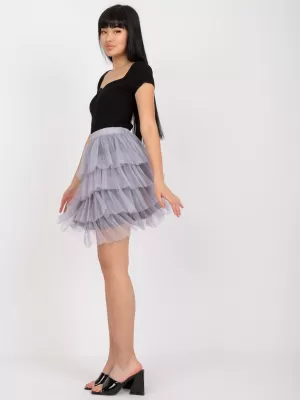 Dámská sukně OCH BELLA TW-SD-BI-0517.84 GRAY