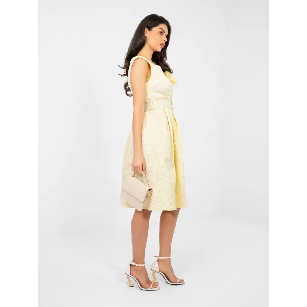  Dámské šaty RUE PARIS IT-SK-21861.86 BRIGHT YELLOW 