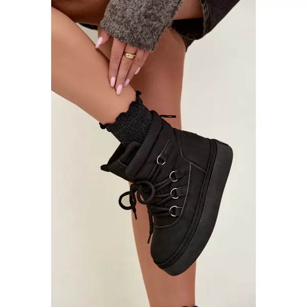  Dámské sněhule BIG STAR SHOES UU274189 BLACK 