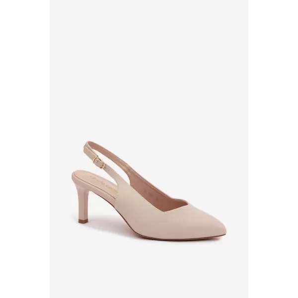  Dámské sandály SERGIO LEONE SK158 BEIGE 