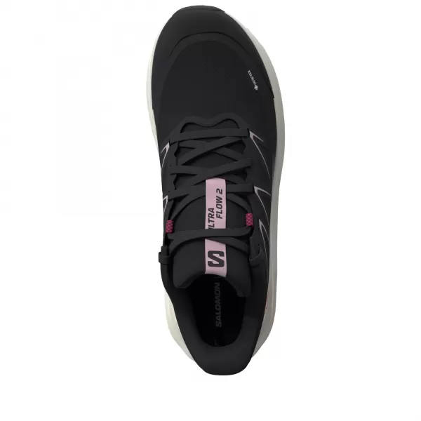  Dámské boty SALOMON ULTRA FLOW 2 GORE-TEX L49299500 BLACK/DAWN PINK/VANILLA ICE 