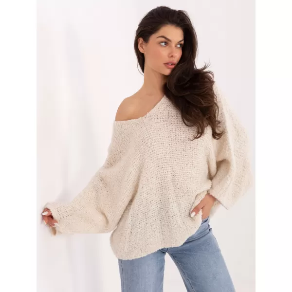  Dámský svetr FACTORY PRICE CH-SW-72630.79 LIGHT BEIGE 