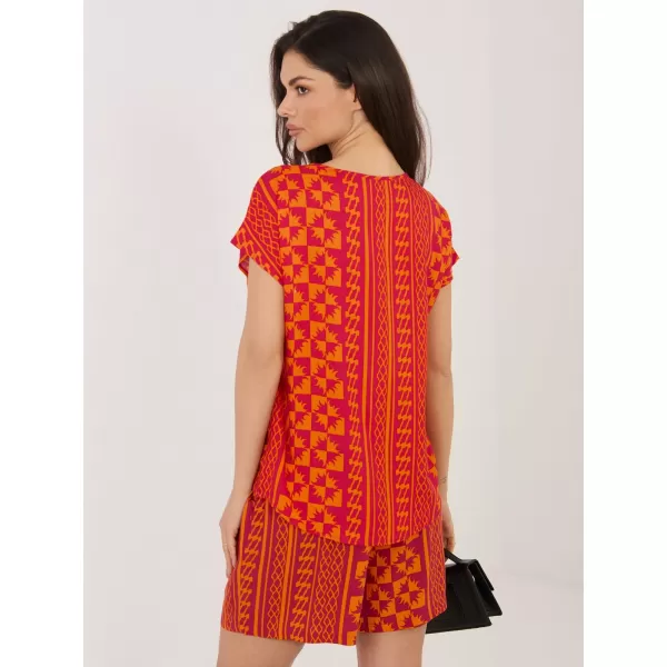  Dámské triko SUBLEVEL D73771AG10978AA ORANGE 