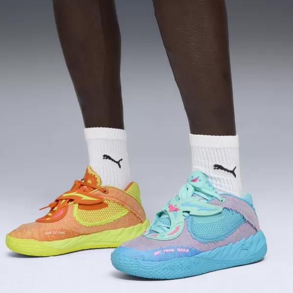  Basketbalové boty PUMA MB.05 RICK & MORTY 312130-01 RICKIE ORANGE 