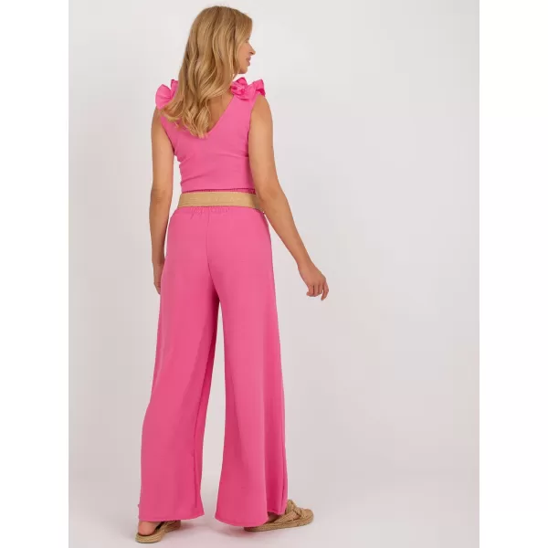  Dámské kalhoty ITALY MODA DHJ-SP-8387.57 PINK 