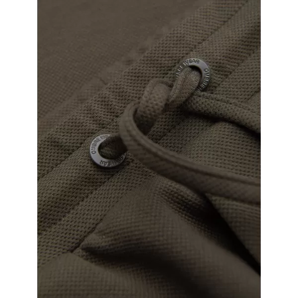  Pánské kraťasy OMBRE OM-SRCS-0206 OLIVE GREEN 