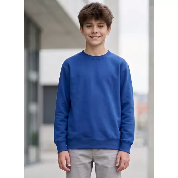 Dětská mikina MALFINI CREW 427 KRÁLOVSKÁ MODRÁ 