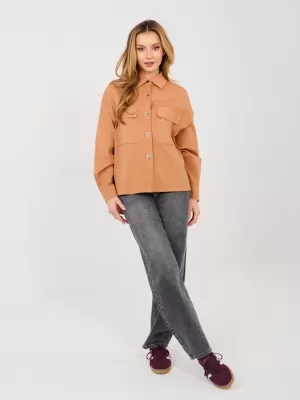 Dámská košile ITALY MODA IT-KS-FL9968.28 DARK ORANGE