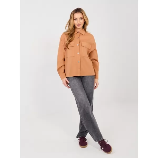  Dámská košile ITALY MODA IT-KS-FL9968.28 DARK ORANGE 