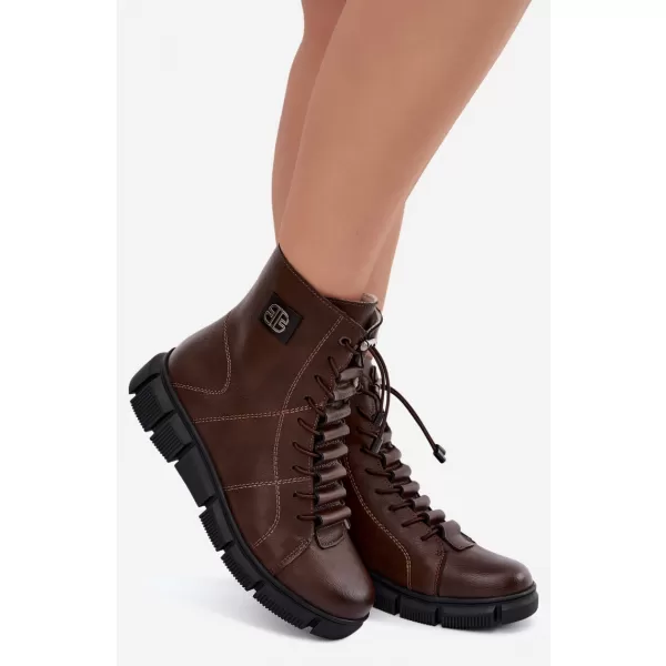  Dámské boty BOTO 26BT17-609 COFFEE 