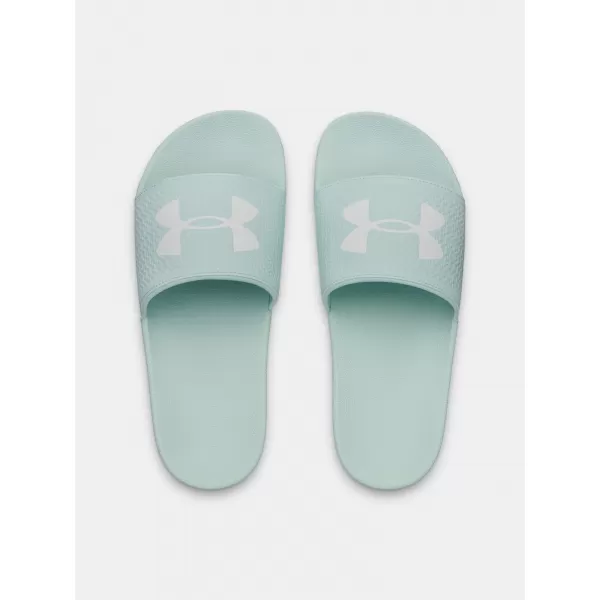  Dámské pantofle UNDER ARMOUR UA W ARMR SLIDE 6007532-703 ZELENÁ 