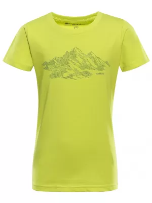 Dětské triko ALPINE PRO ECOMO 4 SULPHUR SPRING VARIANTA PA