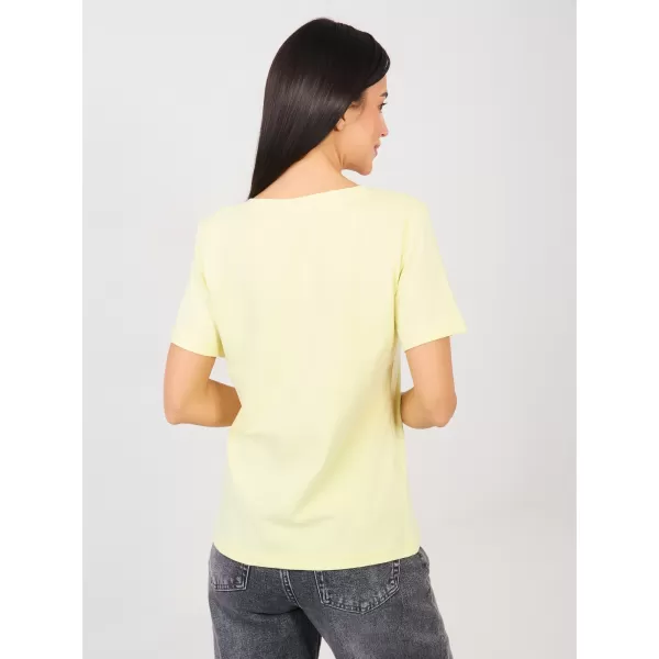  Dámské tričko RUE PARIS RV-TS-A1095.33 BRIGHT YELLOW 