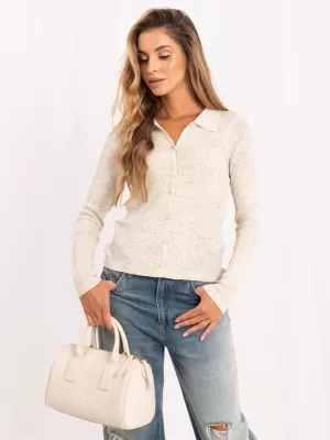 Dámský svetr FACTORY PRICE PM-SW-SF391.28 LIGHT BEIGE
