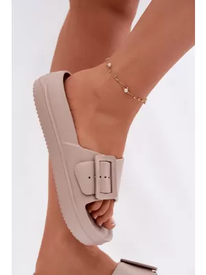Dámské pantofle BIG STAR SHOES TT274A079 BEIGE