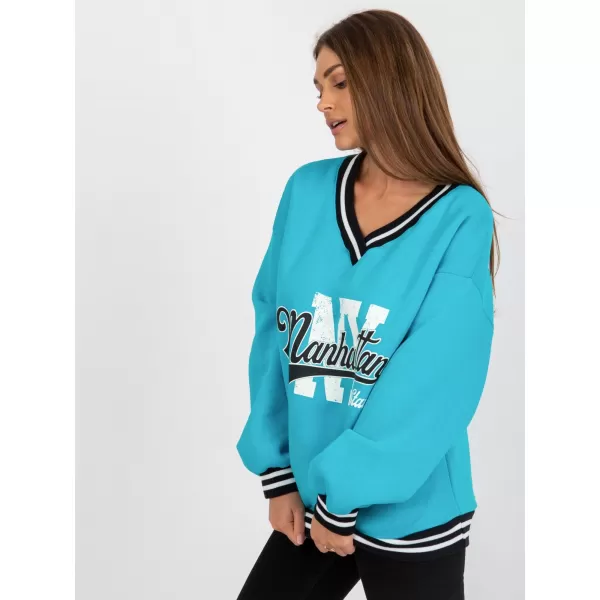 Dámská mikina EX MODA EM-BL-754.42P BLUE 