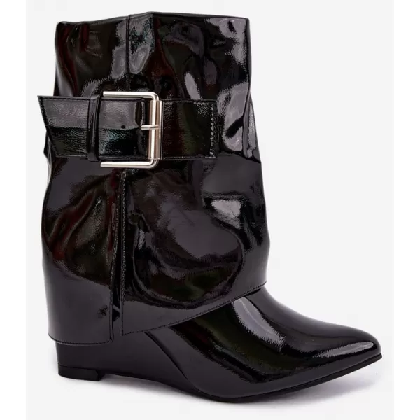  Dámské kotníkové boty BOTO 1690A-2 BLACK 