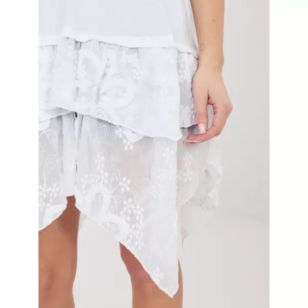  Dámské triko ITALY MODA IT-SK-81869.54 WHITE 