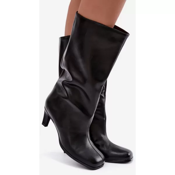  Dámské kozačky BOTO RB181P BLACK 