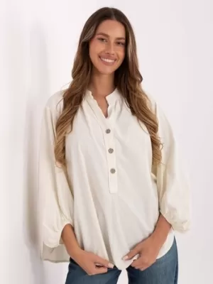 Dámská košile ITALY MODA IT-KS-233607.63 LIGHT BEIGE