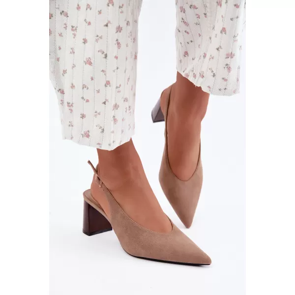  Dámské lodičky BOTO 100-530 BEIGE 