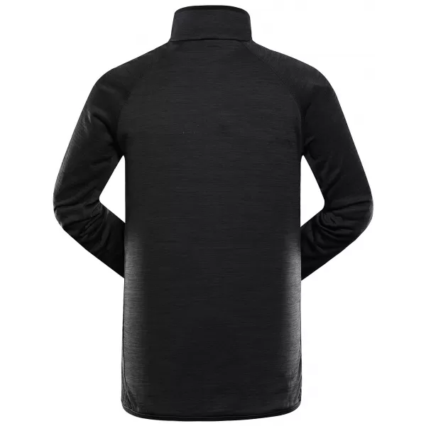  Pánská rychleschnoucí mikina ALPINE PRO ONNEC 4 BLACK 