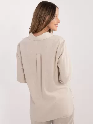 Dámská košile LAKERTA LK-KS-510109.70 BEIGE