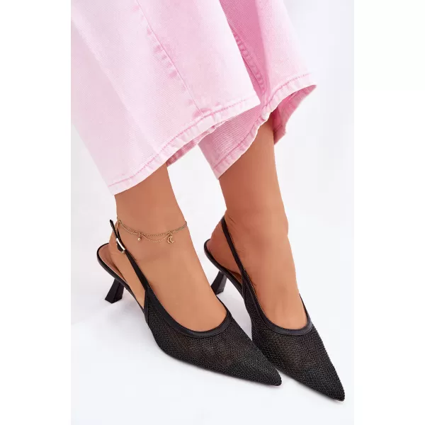  Dámské sandály BOTO QQ-213 BLACK 