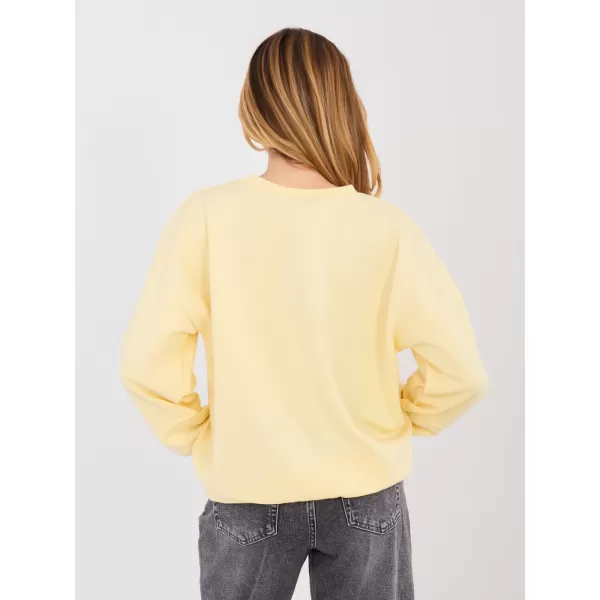 Dámská mikina RUE PARIS IT-BL-22183.27P BRIGHT YELLOW 