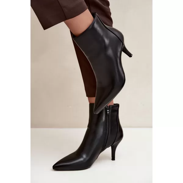  Dámské kotníkové boty BOTO 2905A BLACK 