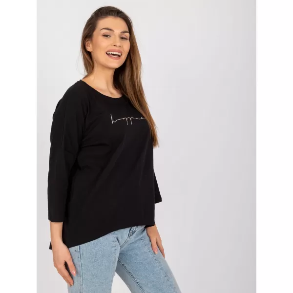  Dámská halenka RELEVANCE RV-BZ-7766.78 NOIRE 