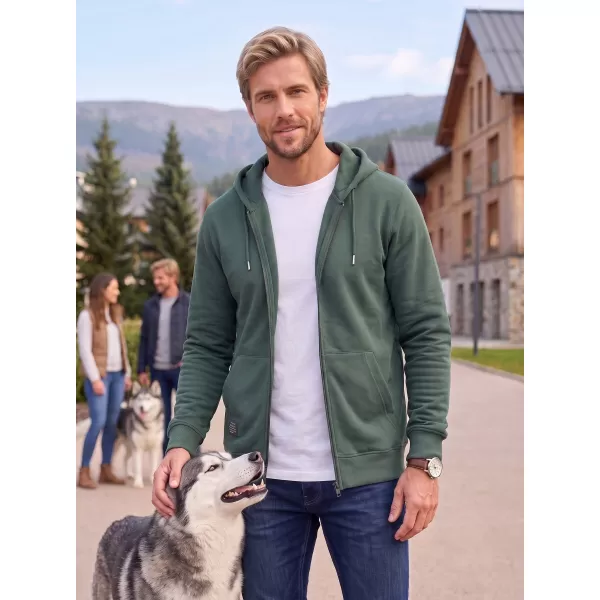  Pánská mikina ALTISPORT NP/ALMST45001 BOTTLE GREEN 