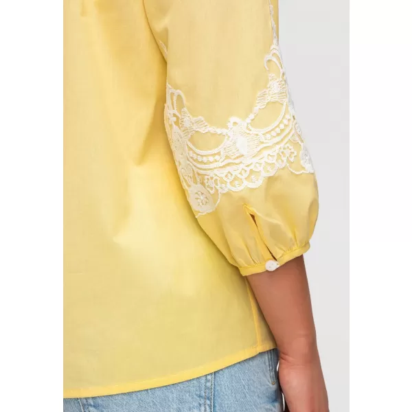 Dámská košile LARICA OW-SH-E0042 YELLOW 